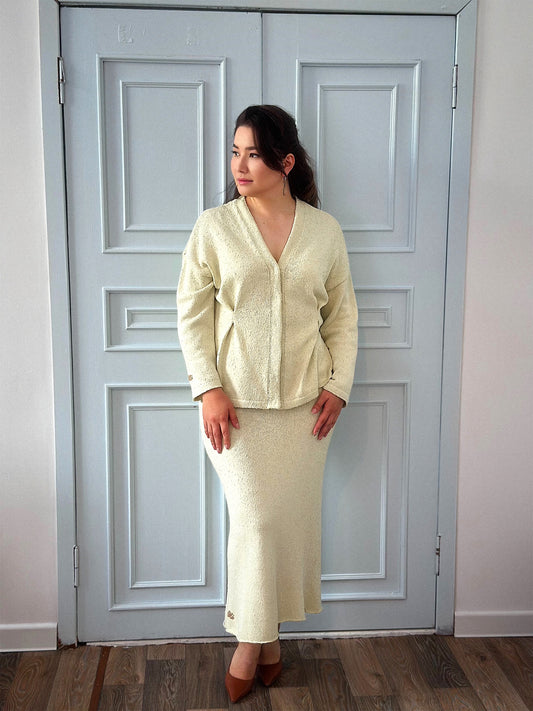 Костюм Elan | лимонный мусс