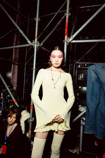 Mini dress "Girl" | lemon mousse