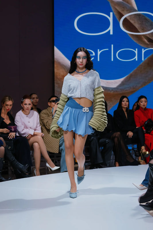 Кардиган с рукавами гусеница  | олива