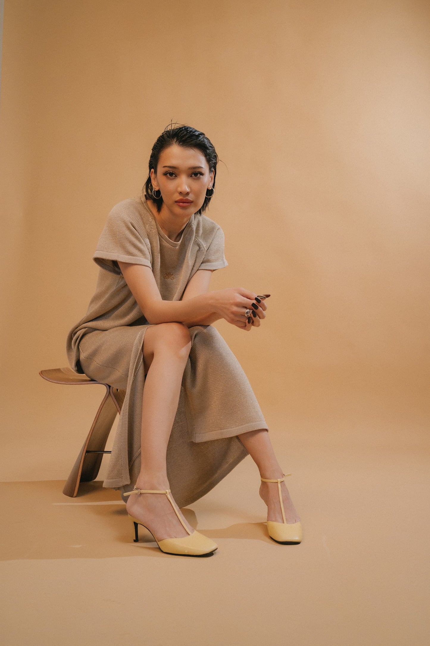 Костюм "Secret" | светлый беж