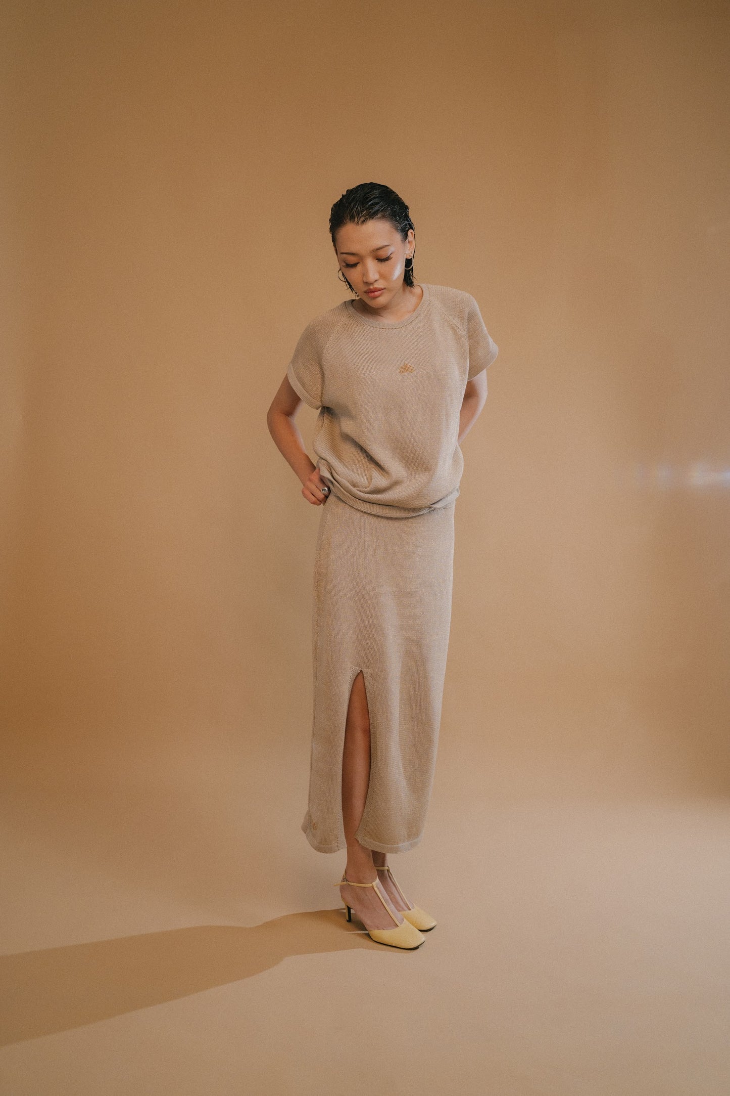 Костюм "Secret" | светлый беж