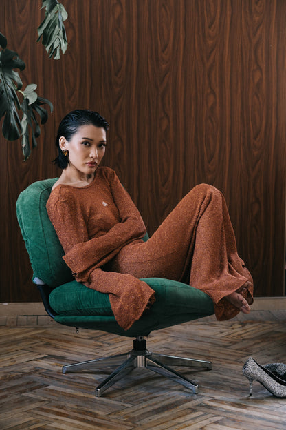 Туника "Muse" длинная | бронза