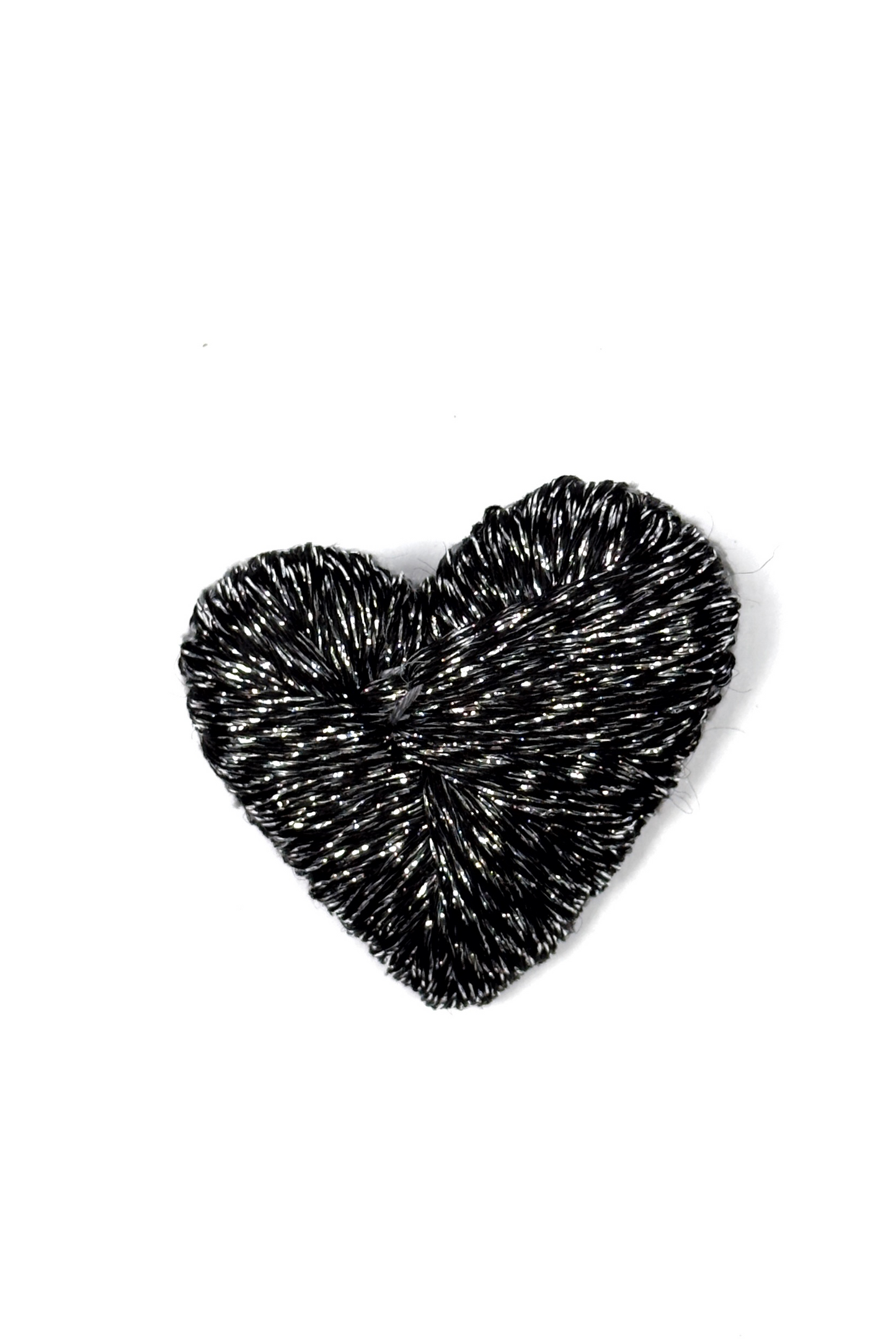Brooch "Amore" | black and silver
