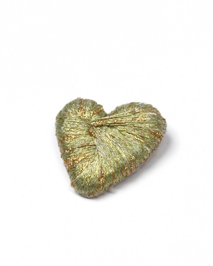 Brooch "Amore" | olive