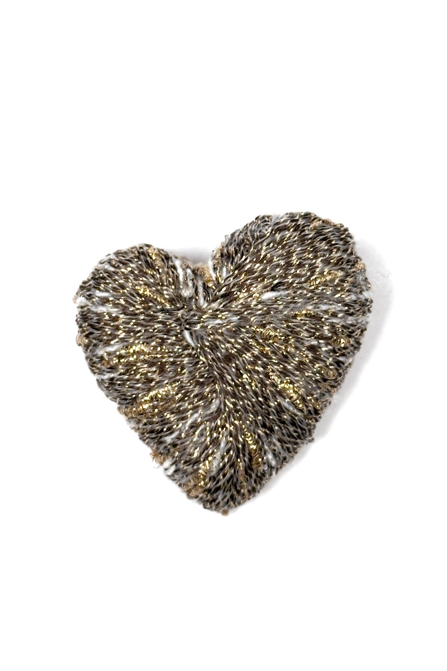 Brooch "Amore" | coffee