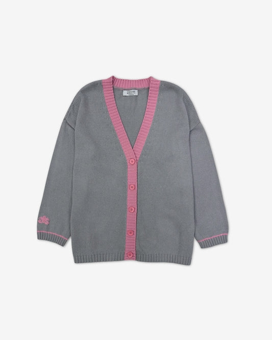 Кардиган хлопок  |  серый