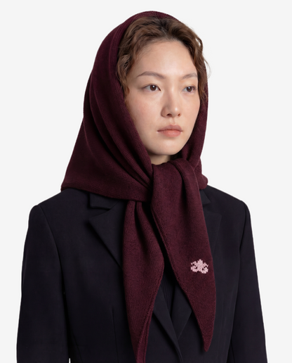 Косынка | бордо