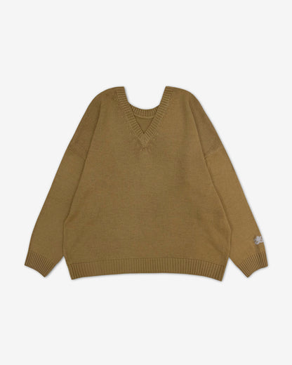 Свитер двухсторонний | светлая карамель